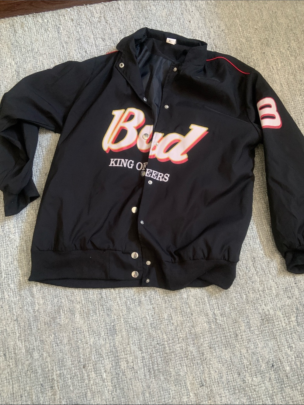 Bomber jacket. Bud Light